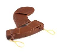accessori violino Poggiaspalla per violino in pelle di pecora da 5 pezzi per 1/4 1/2 e 3/4 bellissima mentoniera imbottita in pelle(Color:For 3-4 4-4)