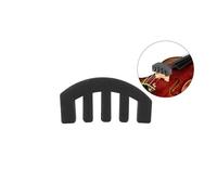 accessori violino Silenziatore per violino in metallo/gomma per esercitazione per violino rotondo stile tourte silenziatore per esercitazione a zampa/zucca(Color:1 Tourte-Blk)