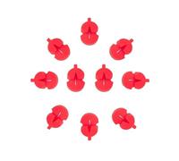 accessori violino Silenziatore per violino in metallo/gomma per esercitazione per violino rotondo stile tourte silenziatore per esercitazione a zampa/zucca(Color:10 Gourd-Red)