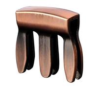 accessori violino Sordina per violino a 3 poli Sordina per viola pratica Silenziatore per violino in metallo Sordina per violino(Color:Red copper)