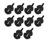 accessori violino Sordina per violino in gomma nera da 10 pezzi per tutti gli esercizi silenziosi del violino
