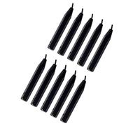 accessori violino Strumento per chiave nera in acciaio inossidabile con vite per cacciavite per mentoniera da 10 pezzi