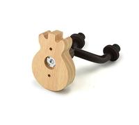 accessori violino Strumento per violino in stile carino strumento universale per appendere la chitarra a parete facile da trasportare(Color:Light)