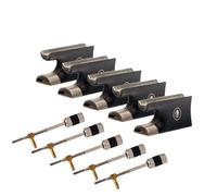 accessori violino Violino Rana Violino Ebano Violino Arco Rana Bottoni Per Violino Arco Violino Liutaio 4/4 3/4 1/2 1/4 1/8 Dimensioni(Color:5PCS 1-8)