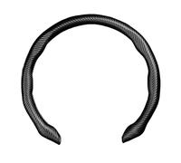 Accessori Volante Auto In Pelle Scamosciata Per Vw Per Golf 4 5 6 7 Mk7 Mk4 accessorio(Pelle di carbonio - Nero B)