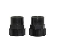 Accessories Repair Accessories 50Pcs 1/2 Inch to 3/4 Inch Female Screw Thread Garden Water Connectors Sprinkler Internal Thread Connector Irrigation Fittings (Color : Black)