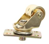 Accessorio 1 Pezzo, Rotella in Ottone per Pianoforte Verticale | Finitura Oro, Struttura Robusta e Design Semplice, per Strumenti Verticali, Stile Cinese Delicato e Naturale