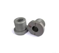 Accessorio 3 in 1 per trapano con filettatura M20x1 5 per doweling in metallo, boccola eccentrica per trapano eccentrico in acciaio CNC, per dispositivo di punzonatura tenone in legno (10 mm)