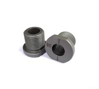 Accessorio 3 in 1 per trapano con filettatura M20x1 5 per doweling in metallo, boccola eccentrica per trapano eccentrico in acciaio CNC, per dispositivo di punzonatura tenone in legno (12 mm)