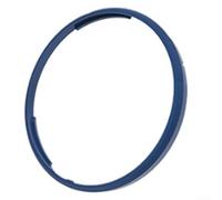 Accessorio ad anello in metallo progettato specificamente per il montaggio delle lenti per rafforzare la narrativa e la presenza del design (blu)