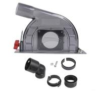 Accessorio antipolvere per smerigliatrici angolari con profondità di taglio regolabile e ampia compatibilità con tubo di aspirazione per catturare la polvere durante il taglio