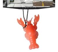 Accessorio Auto,Gambero UV Cambia Colore | Pendente Veicolo Creativo per Specchietto Retrovisore Casa Interno Esterno Unisex
