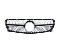 Accessorio Auto Paraurti Anteriore Superiore Griglia Da Corsa Grill Per Benz Per GLA-Classe X156 GLA180 GLA200 GLA250 GLA45 2014-2016 Griglia Anteriore(A BLACK)