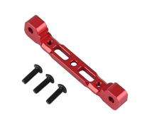 Accessorio Auto RC Compatibile Con Arrma Per Kraton Per Senton Per Typhon 1/8 RC Parti Di Auto Parte Anteriore In Metallo Superiore Per Supporto Di Fissaggio Braccio Posteriore Oscillante(Red)
