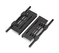 Accessorio Auto RC Compatibile Con Axial Per SCX10 1/10 Parti Di Ricambio Per Auto RC Crawler, 2 Pezzi, In Lega Di Alluminio, Pedane Laterali Regolabili Con Pedaliera Per Rock