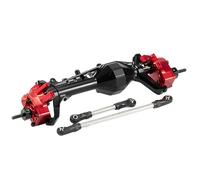 Accessorio Auto RC Compatibile Con Axial Per SCX10 1/10 RC Parte Auto Accessori Auto RC Parti Di Ricambio Protezione In Lega Di Alluminio Assale Anteriore(Red)