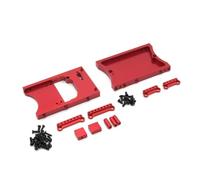 Accessorio Auto RC Compatibile Con MN D90 Per MN98 Per MN99S MN45 1/12 RC Car Parts Supporto Servo In Metallo Trave Trasversale Supporto Ammortizzatore Per Sedile(Red)