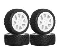 Accessorio Auto RC Compatibile Con Tamiya Per TT01 Per TT02 XV01 XV02 TA06 PTG-2 4 Pezzi 68mm 1/10 RC Pneumatici Per Auto Su Per Strada Per Touring Drift Car Tire Wheel