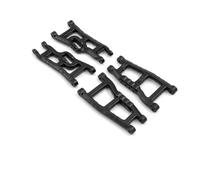 Accessorio Auto RC Compatibile Con Traxxas Per Slash 2WD Per VXL Per Nitro Per Slash Per Rustler 1/10 RC Auto Aggiornamenti Parti Set Di Bracci Di Sospensione Anteriori E Posteriori(Black)