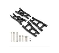 Accessorio Auto RC Compatibile Con Traxxas Per Slash 2WD Per VXL Per Nitro Per Slash Per Rustler 1/10 RC Auto Aggiornamenti Parti Set Di Bracci Di Sospensione Anteriori E Posteriori(Black)