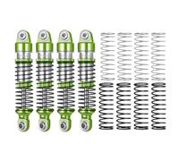 Accessorio Auto RC Compatibile Con Traxxas Per TRX4M TRX-4M 1/18 RC Crawler Car Upgrade Parts Accessori 4 Pezzi Ammortizzatore In Metallo Per Olio Ammortizzatore(Green)