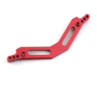 Accessorio Auto RC Per Arrma 1/10 Per Kraton Per Granite Per Big Per Rock Per Senton 4x4 3s Per Blx Rc Piastra Supporto Per Ammortizzatore Anteriore Posteriore Metallo(Red,Rear)
