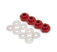 Accessorio Auto RC Per Axial Per SCX10 1/10 Adattatore Esagonale Ruota 12 Mm A 17 Colonna Conversione Estensione Ricambi Auto RC Accessori Aggiornamenti Sostituzione Riparazione(Red)