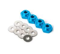 Accessorio Auto RC Per Axial Per SCX10 1/10 Adattatore Esagonale Ruota 12 Mm A 17 Colonna Conversione Estensione Ricambi Auto RC Accessori Aggiornamenti Sostituzione Riparazione(Blue)