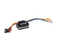 Accessorio Auto RC Per Axial Scx10 Trx4 Per Capra Per Mst Per Lcg 1/10 RC Per Crawler Impermeabile 80A Brushed ESC Regolatore Di Velocità Elettronico 6.5V/5A BEC(Black)