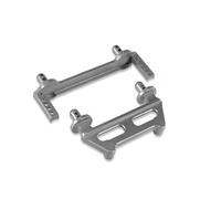 Accessorio Auto RC Per MJX Per Hyper Per Go 1/16 16208 16209 16210 H16 H16BM Auto Controllo Remoto Metallo Parti Aggiornamento F/R Corpo Pilastri RC Auto Parti Aggiornamento(Gray)