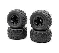 Accessorio Auto RC Per MNRC Per MN128 Per HBX 16889 1688 16890 16889A Per MJX Per Hyper Go 16210 14210 12mm Hex Per Monster Truck Pneumatici Ruote A Pale Parti Di Automobili RC