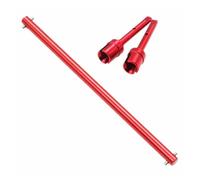 Accessorio Auto RC Per Tamiya Per TT02 Per TT02B Lega Alluminio Trasmissione Principale Elica Albero Centrale Giunto Coppa 54501 54502 Ricambi Auto RC Accessori(Red)