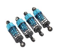 Accessorio Auto RC Per Tamiya TT-01 TT02 M5 M6 1/10 RC Parti Di Aggiornamento 4 Pezzi RC Auto Ammortizzatore In Lega Di Alluminio Ammortizzatore Anteriore Posteriore Accessori Di Modifica(Blue)