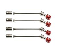 Accessorio Auto RC Per Traxxas Per Maxx Per Widemaxx 1:10 Parti Di Aggiornamento IMetallo Modelli Auto Cingolate RC 89086-4 8996X Kit Albero Trasmissione Esteso Acciaio CVD(Red,Color1)