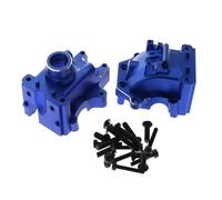 Accessorio Auto RC Per Traxxas Per Sledge 95076-4 1/8 RC Alluminio Anteriore Posteriore Paratia Scatola Del Cambio 9529 Aggiornamenti Parti Accessori(Blue)