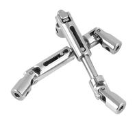 Accessorio Auto RC Per WPL B-14 B14K B-24 B24K B-16 B16K C-14 C14K C-24 C24K B-36 B36K 1/16 Bilancia RC Camion 2 Pz Metallo Albero Di Trasmissione RC Parti Di Automobili