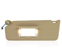 Accessorio Automatico Per Pilot Per Ridgeline 2016-2020 Visiera Parasole Lato Guida Sinistro Per Auto Beige Con Paralume A Specchio