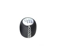 Accessorio automatico Pomello Del Cambio In Pelle A 5 E 6 Marce Per Alfa Romeo 147 Per Spider 2005-2011(6 speed white line)