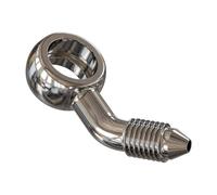 Accessorio Banjo Slimline Da 3/8" O M10 Composto A Sinistra Per Harley Davi