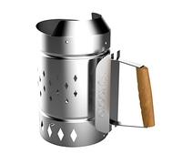 Accessorio barbecue tepro per avviamento camino XL, per carbonella e bricchetti, in acciaio zincato