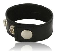 Accessorio bdsm cinghia per pene in pelle nera regolabile, Poids 0.020 Kg