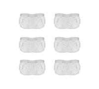 Polti Set 6 Panni Cuffie Ricambio Scopa Vaporetto Smart Comfort Poket Hady Steam