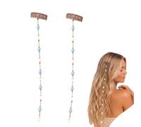 Accessorio Capelli Sirena da Spiaggia, Extension Clip Boho a Strati