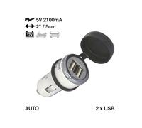 ACCESSORIO CARICABATTERIE USB E CAVO TECMATE OPTIMATE 0106 T10