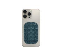 Celly, Ventosa Rettangolare Per Telefono Con 22 Ventose in Silicone, Supporto Portacellulare Versatile, Colore Blu, 9 x 6 cm
