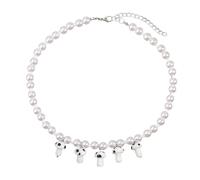 Accessorio Collana di Funghi per Donne, Boemia Multicolore per Perle Miste Collana Simpatica Cartone Animato Seme di Funghi per Perline Collana Gioielli Dolci, Girocollo di Funghi