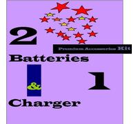 Accessorio compatibile Kit - Batteria agli ioni di litio ricaricabile e caricabatteria (Caricatore da AC e auto) per fotocamera digitale / camcorder: CANON HV30