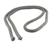 Accessorio Corda Stufa Nero Bruciatore Porta Sigillante Ricambio Stufe a Pellet