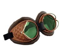 Accessorio Costume Occhiali Da Macchinista Steampunk
