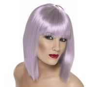 Accessorio Costume Parrucca Viola Glam